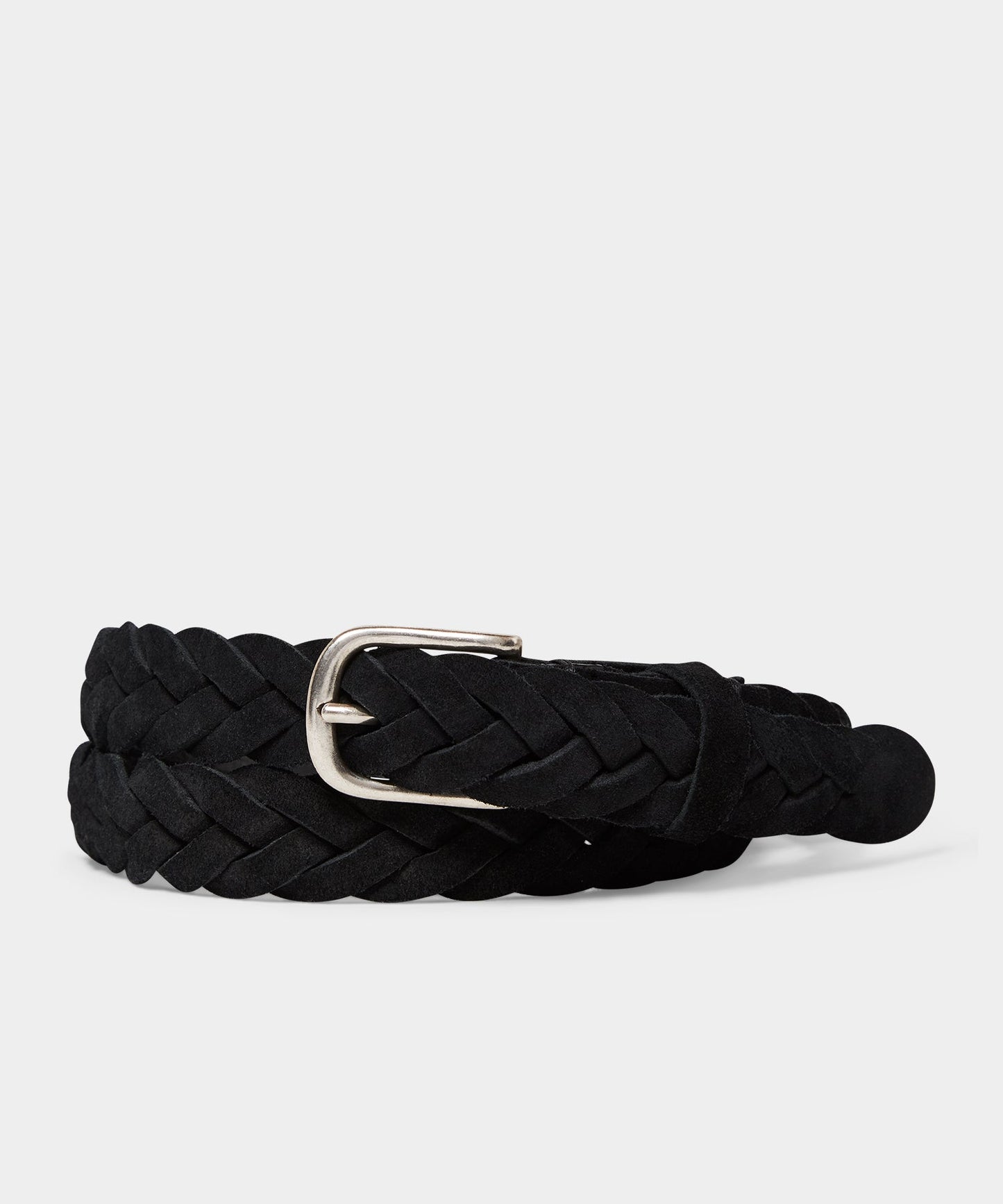 Italian Suede Braided Belt