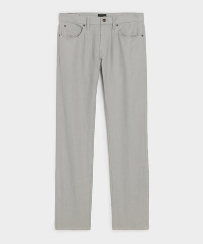 Slim 5-Pocket Linen Pant
