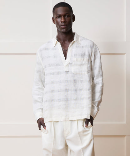 Linen Popover Shirt
