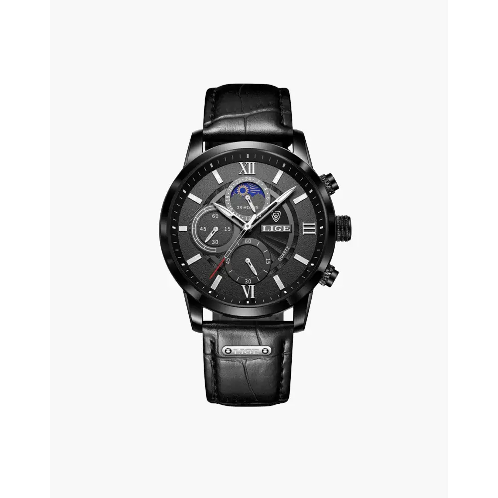 Classic Moonphase Chronograph Watch