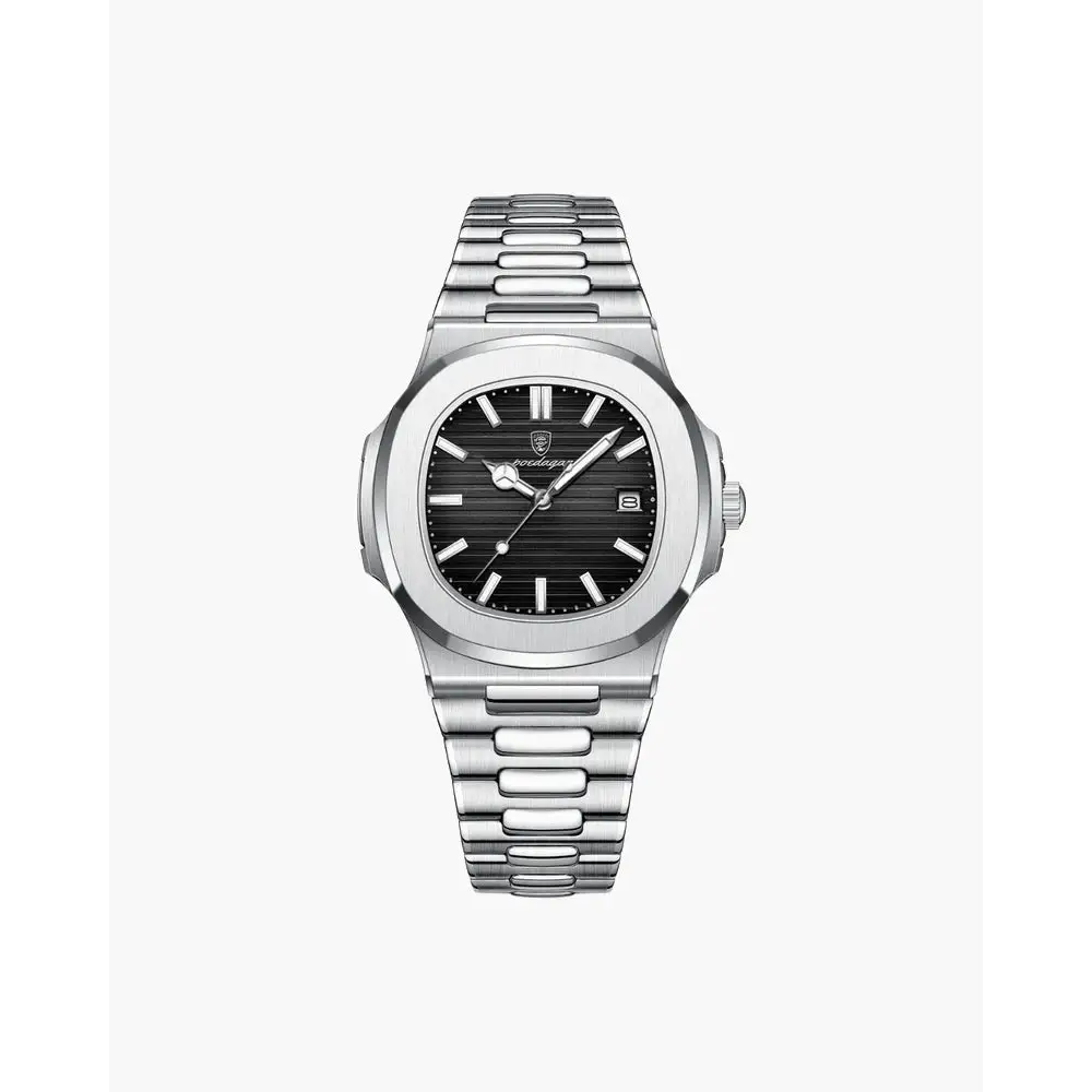 Minimalist Stainless Steel Wristwatch