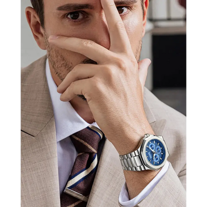 The Valmont Steel Timepiece Watch